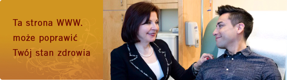 Sabina Grochowski, MD photo with patient in her Manhattan office, New York City